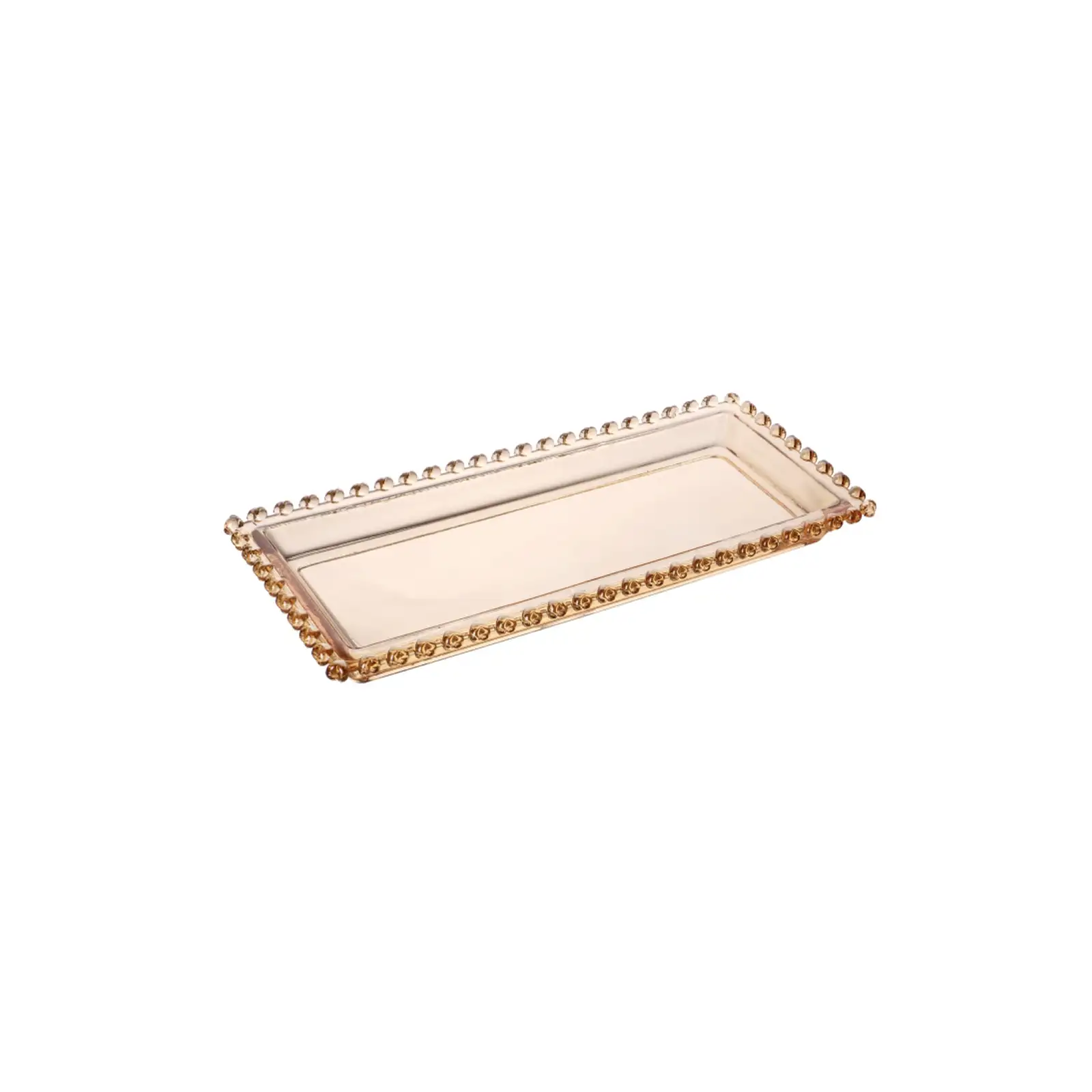 Karaca Glory Amber Cam Kayık Tabak 30cm