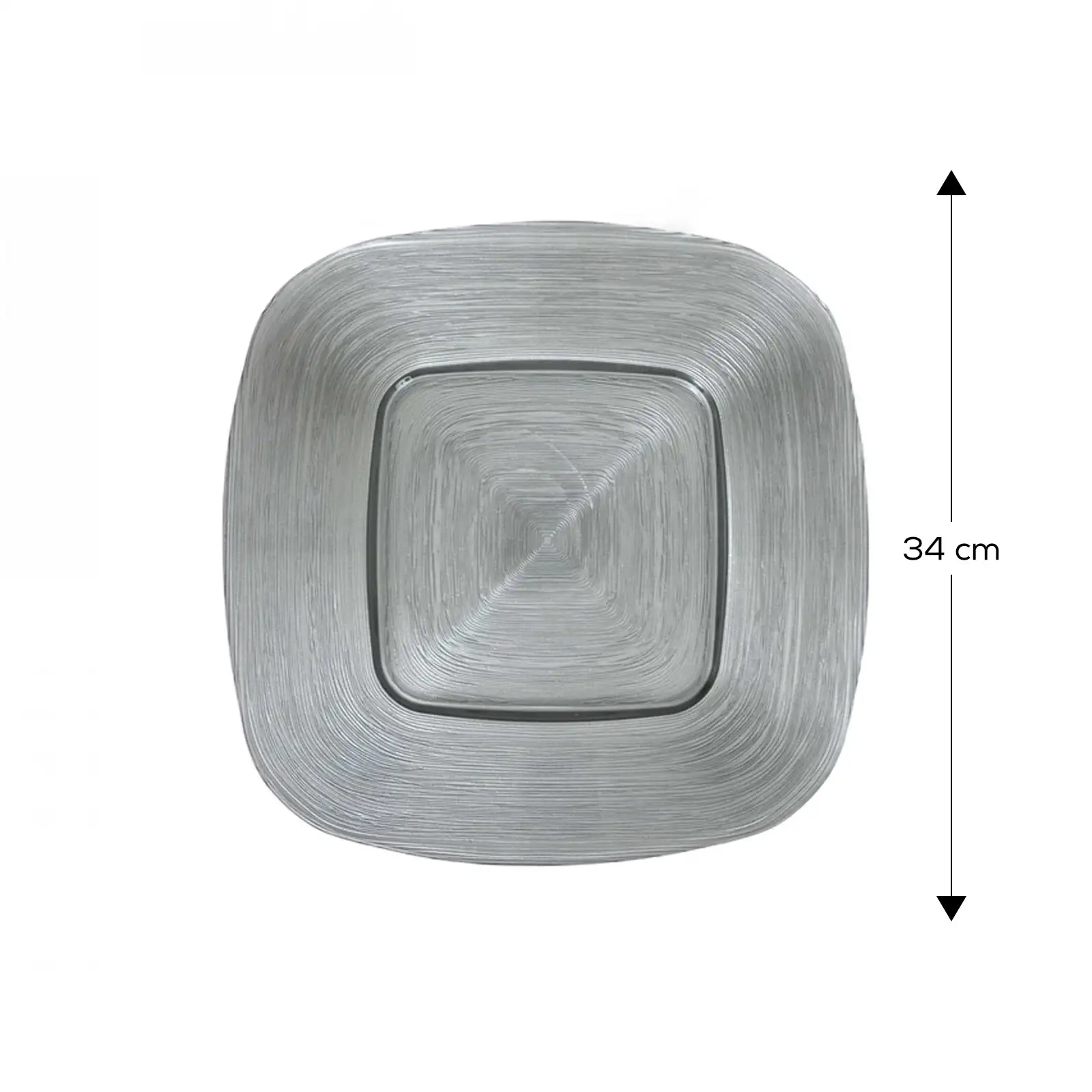 Karaca Home Premium Kare Gümüş