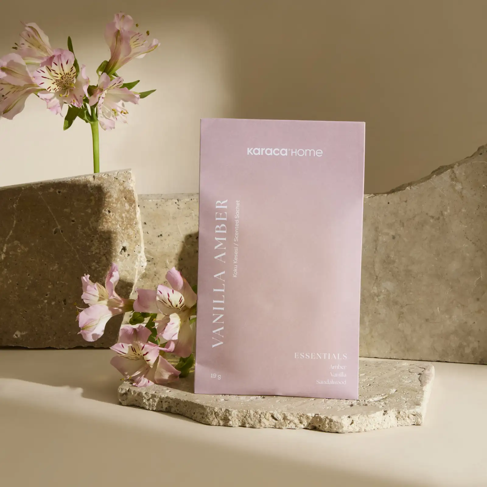 Karaca Home Essentials Vanilla Amber Koku Kesesi Gül Kurusu