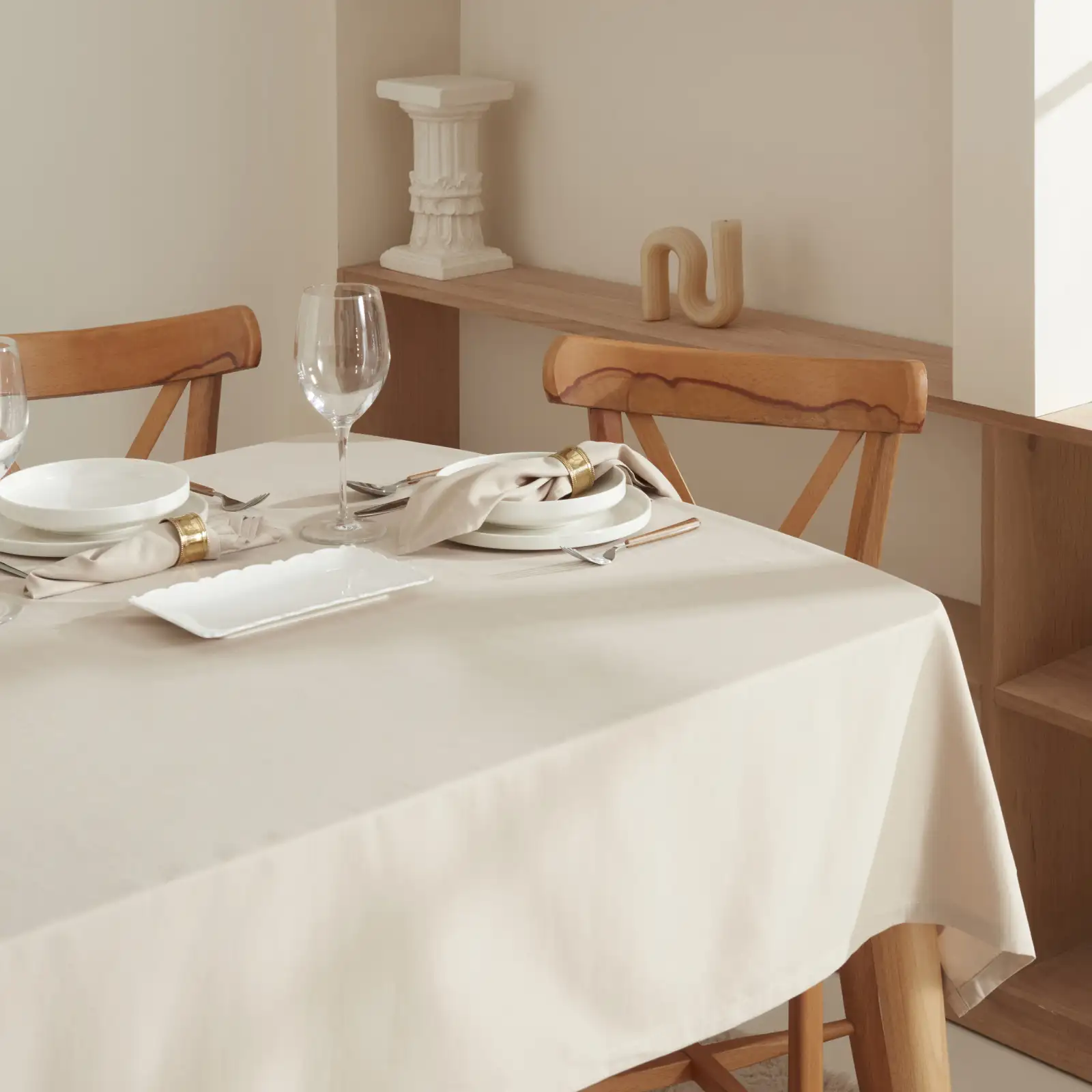 Karaca Home Mas Örtüsü Dertsiz Caroline Bej